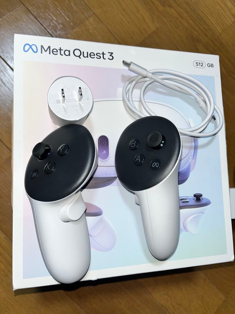  Quest 3 VRヘッドセット 512ギガ