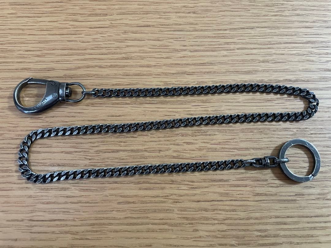 イデアリズムサウンド リチウムオム 財布 ウォレットチェーン シルバー925