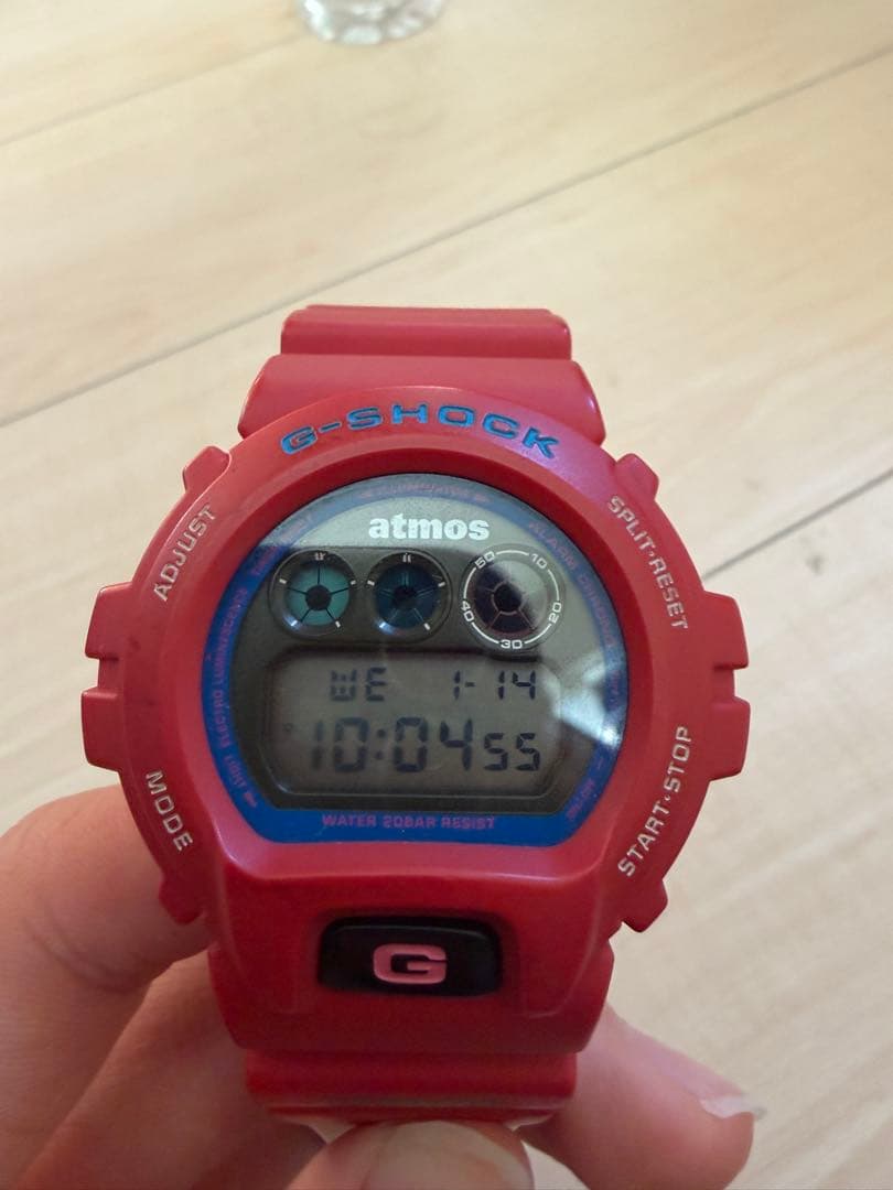 G-SHOCK atmos DW-6900FS レッド