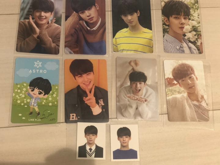 ASTRO チャウヌ　四季　旧譜　トレカ　ウヌ