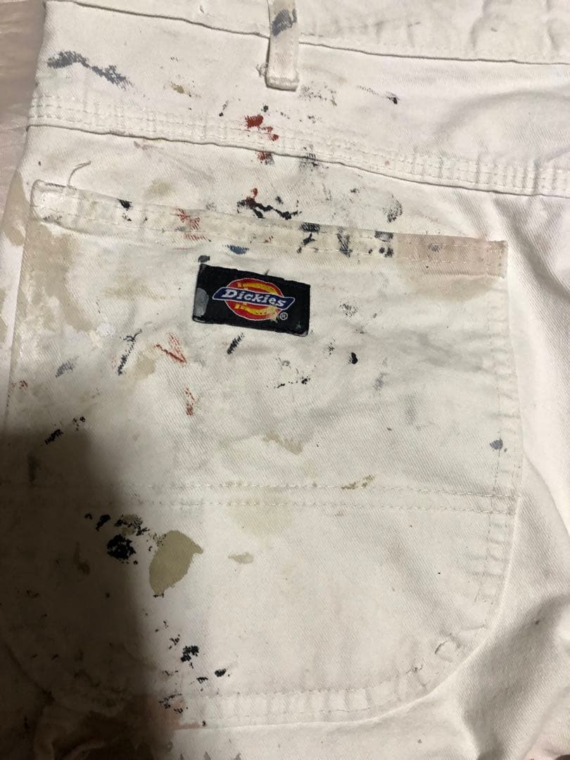 襤褸 アート DICKIES×SHERWIN WILLIAMS ペインターパンツ