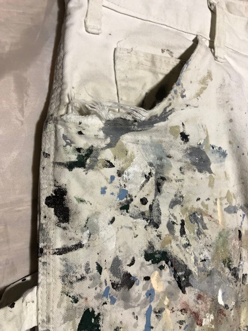 襤褸 アート DICKIES×SHERWIN WILLIAMS ペインターパンツ