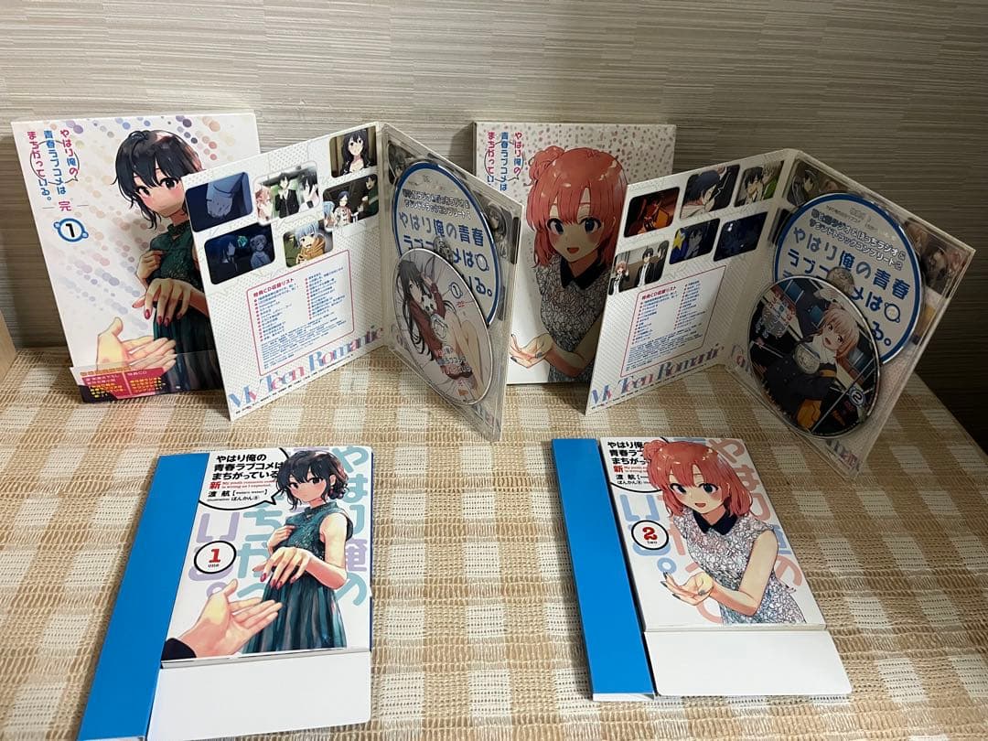 小説付　やはり俺の青春ラブコメはまちがっている。完　初回全6巻セット DVD