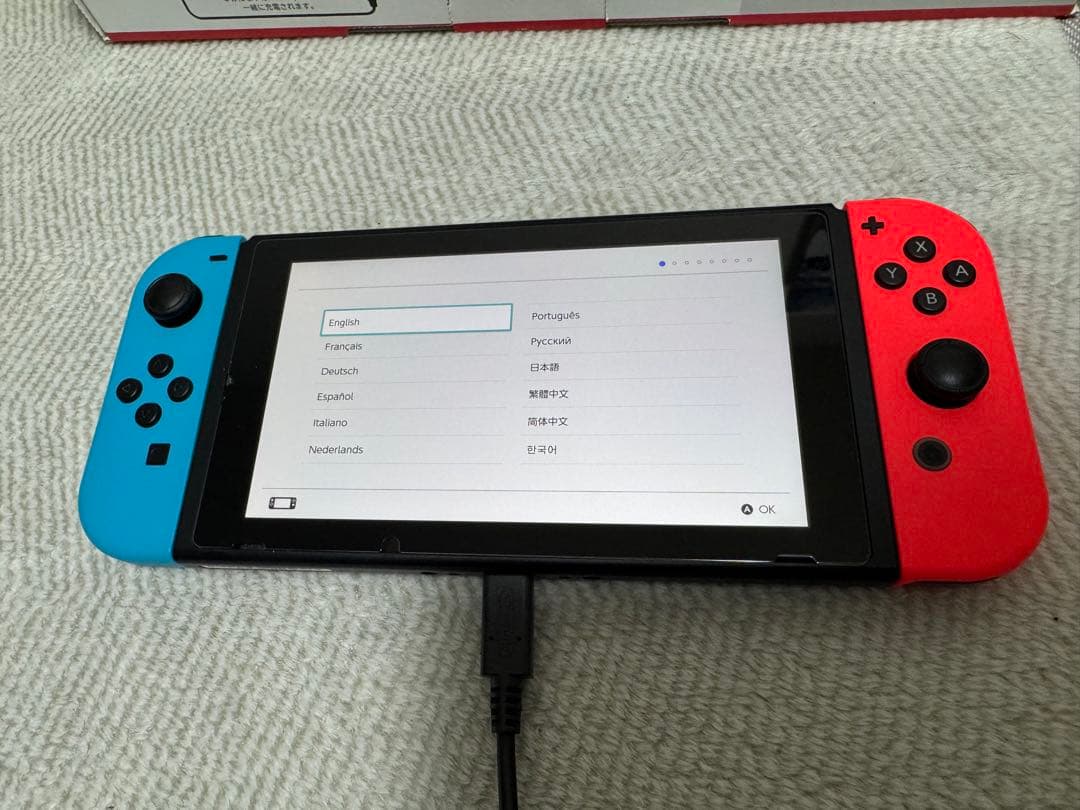 Nintendo Switch 本体 青/赤 + プロコン+microSD
