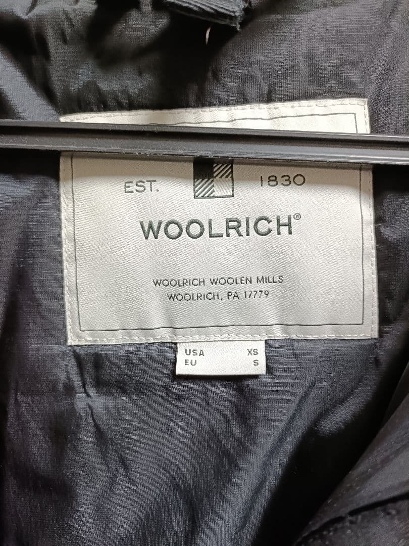 WOOLRICH GORE-TEX ナイロンジャケット XS　ウールリッチ　黒