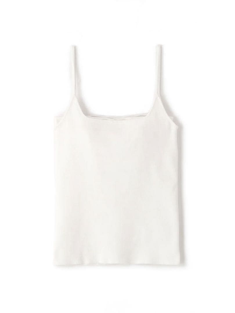 mmmi⭐︎新品未使用エトレトウキョウ　バンドゥセットニットキャミソール白