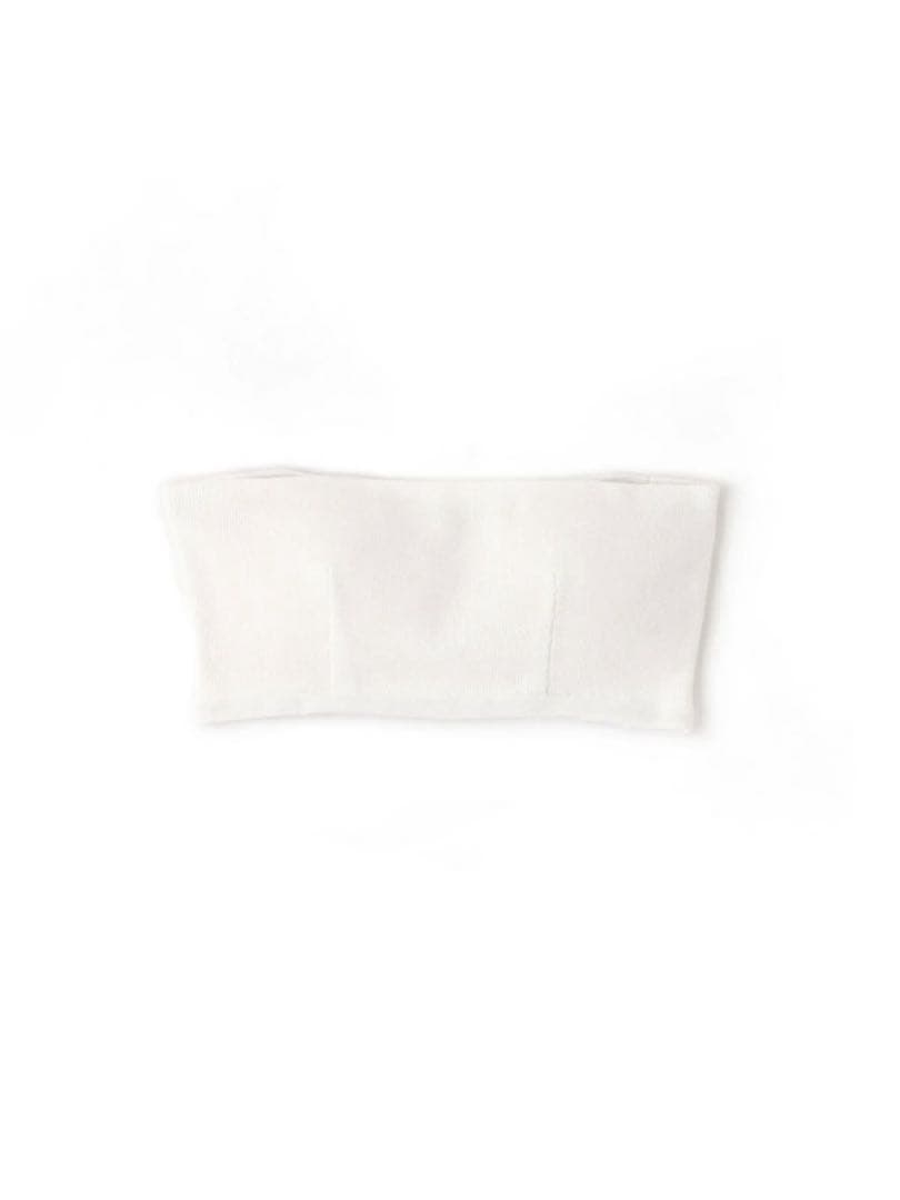 mmmi⭐︎新品未使用エトレトウキョウ　バンドゥセットニットキャミソール白