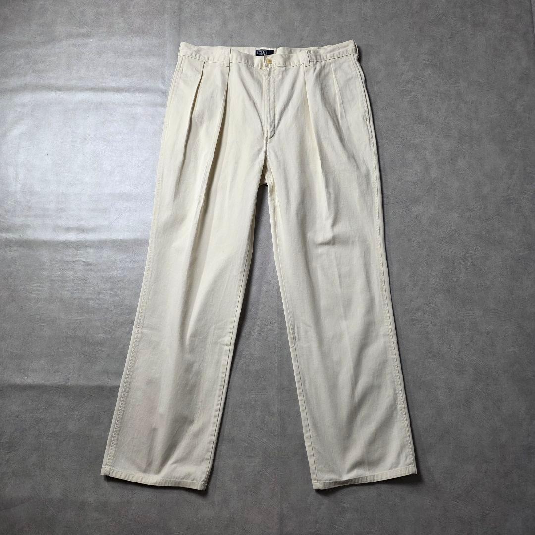PoloByRalphLaurenラルフローレンUSA製チノパンポロチノW40