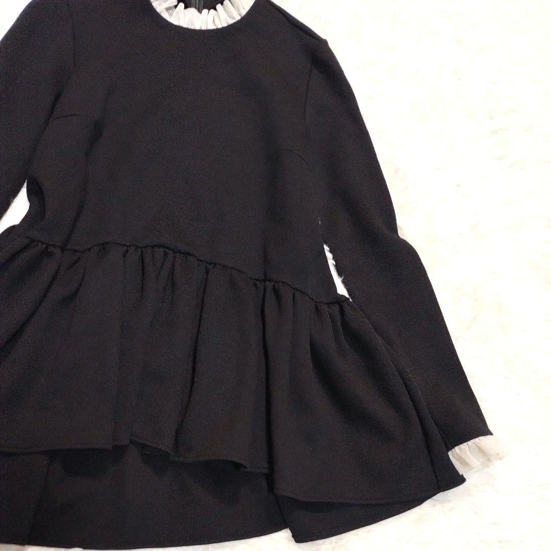 美品 レース ペプラム TSURU by MARIKO OIKAWA カットソー