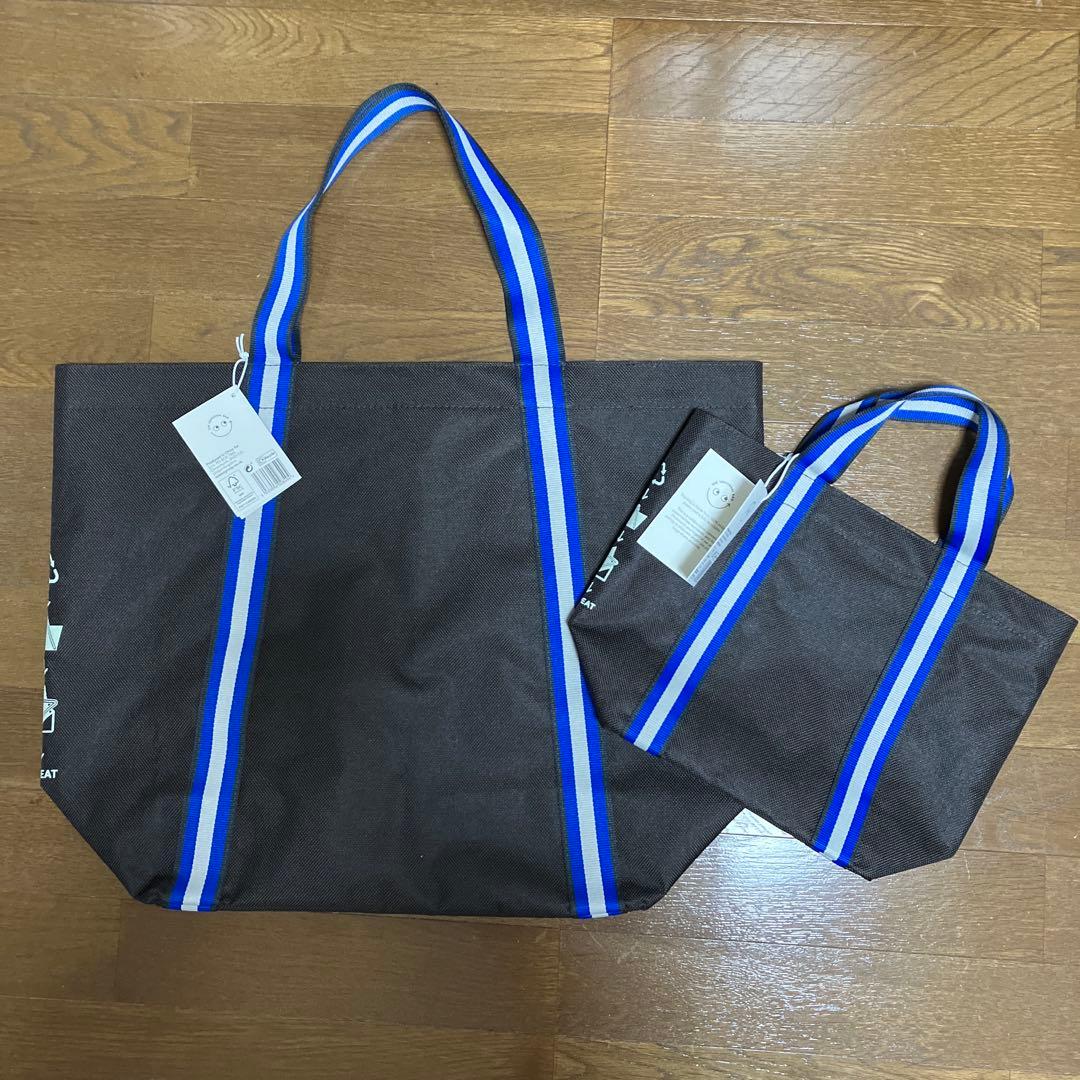 【新品・限定】アニヤハインドマーチ エコバッグ　ブラウン２点セット