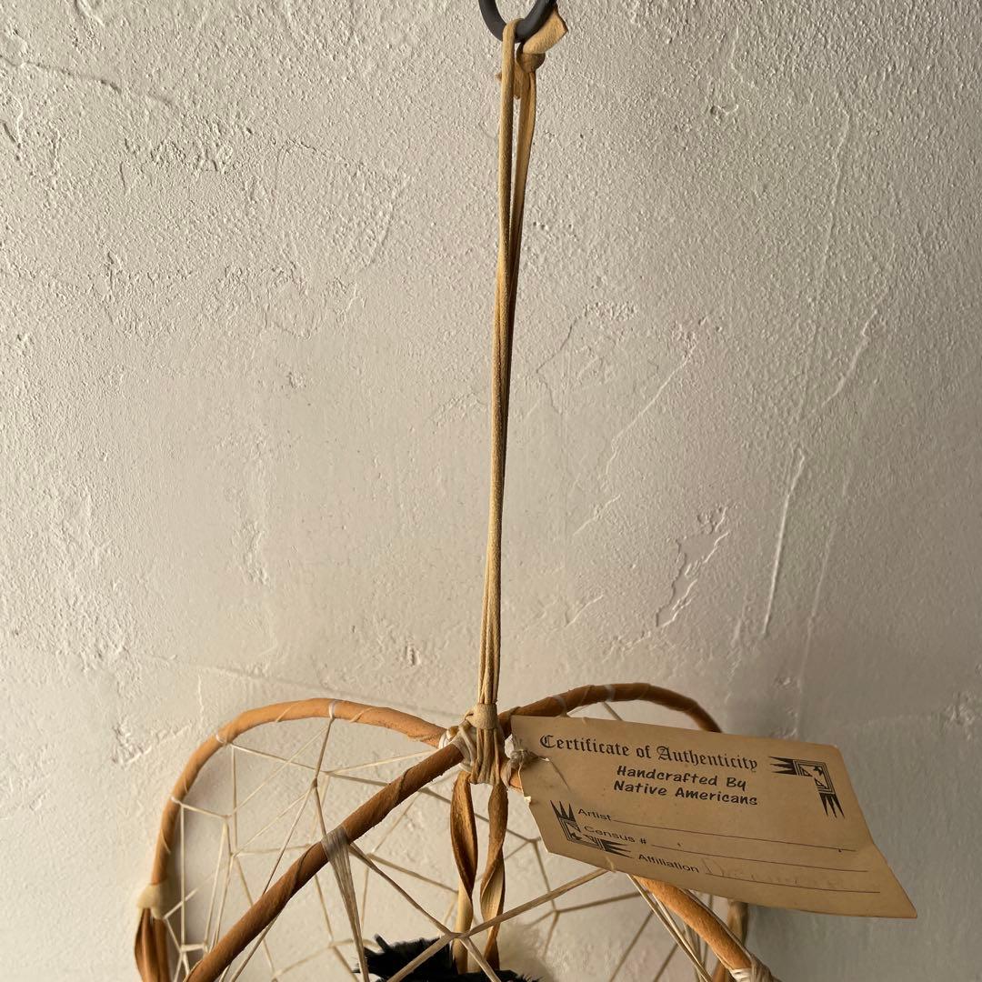 ネイティブアメリカン　ホピ族　カチナドール　サンフェイス　ドリームキャッチャー