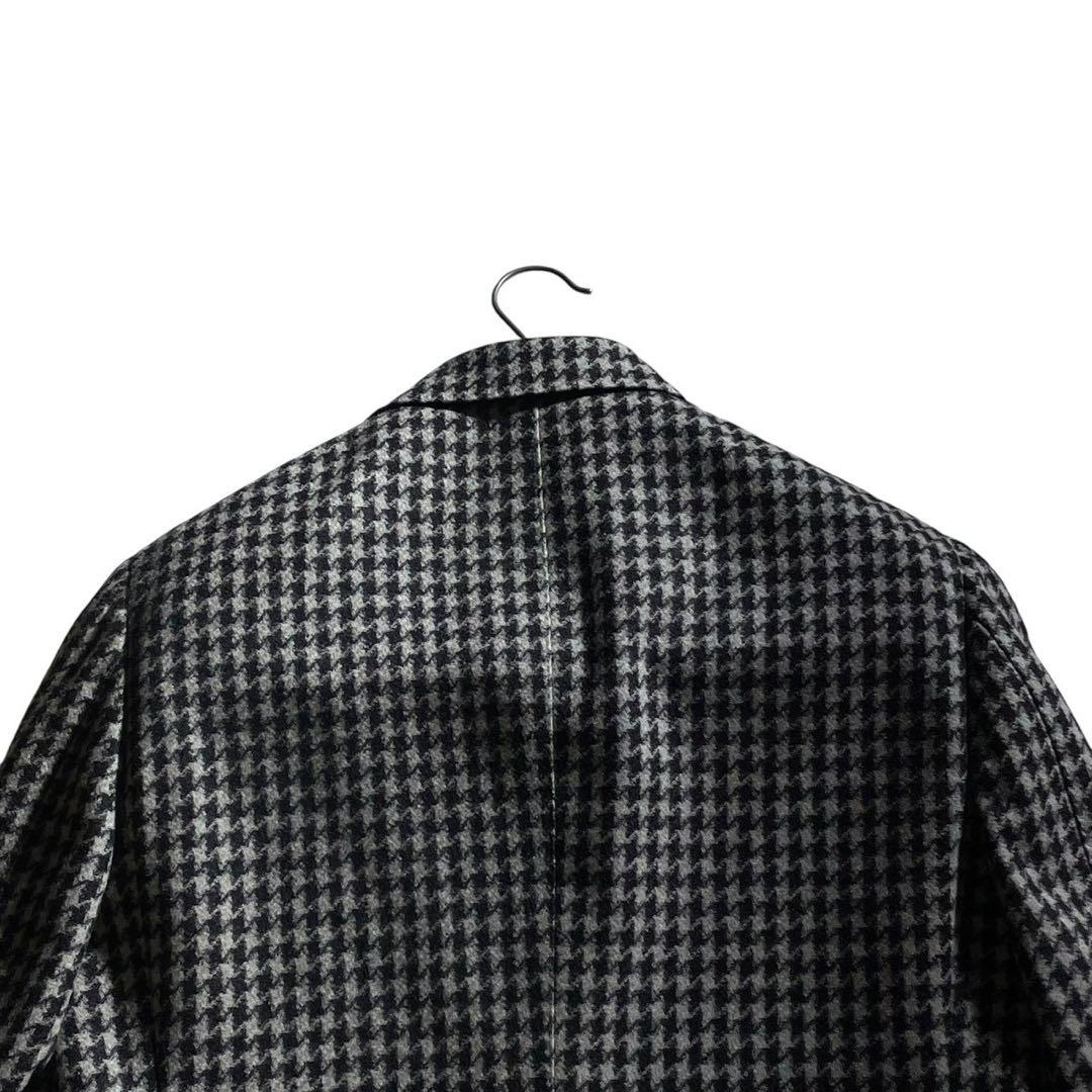極美品 ビームスエフ BEAMS F ハウンドトゥース ジャケット 46 8R