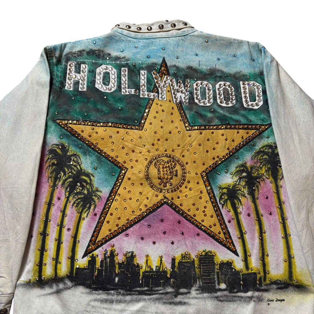 シ*ン様 80’s Tony Alamoトニーアラモ デニムジャケットハリウッド