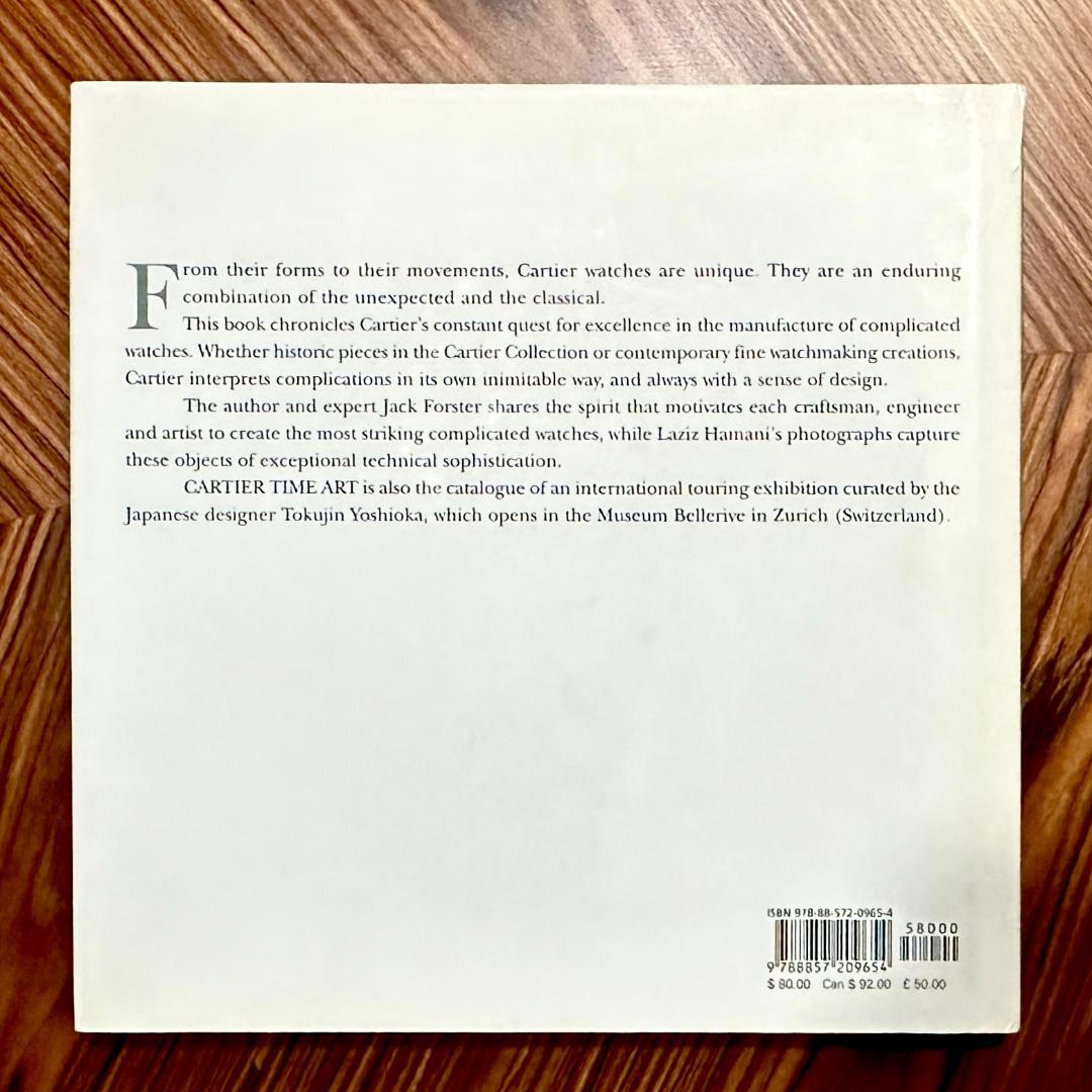 CARTIER TIME ART／カルティエ／Jack Forster（英語版）