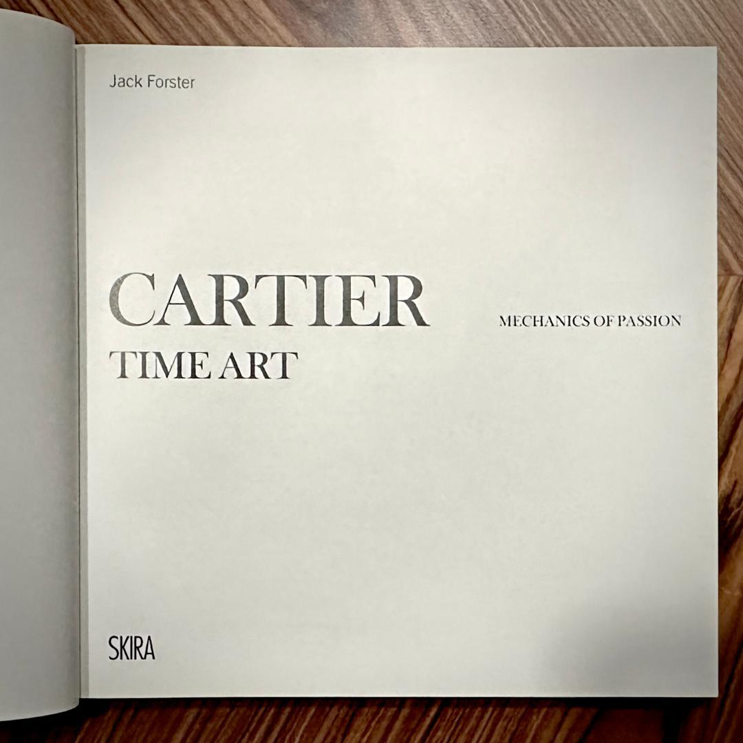 CARTIER TIME ART／カルティエ／Jack Forster（英語版）