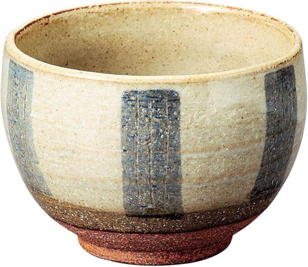 湯のみ 彫 太 十草 ゆったり碗 φ10×7.2cm 501-27-453