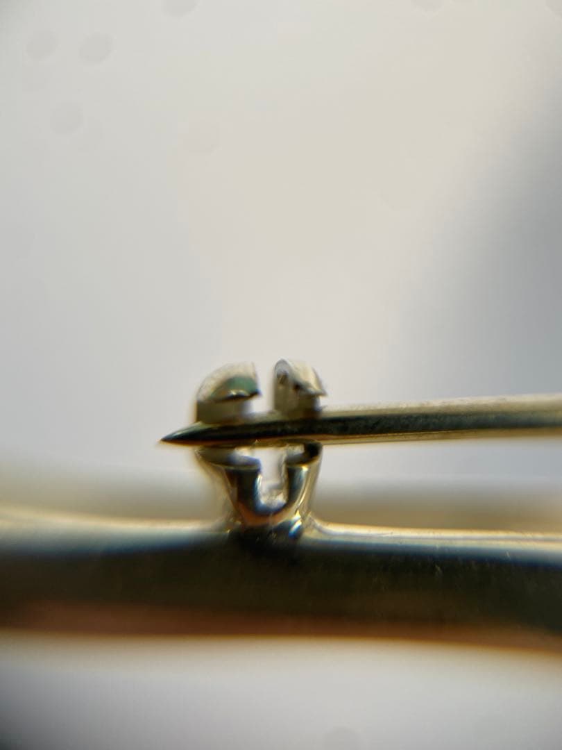 美品　ティファニー　リボン　モチーフ　ノット　ブローチ　シルバー　925