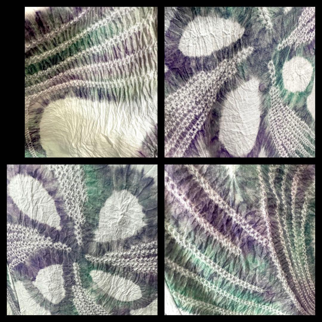 期間限定お値下げ‼️有松鳴海絞り浴衣　新品✨逸品‼️身幅大きい‼️