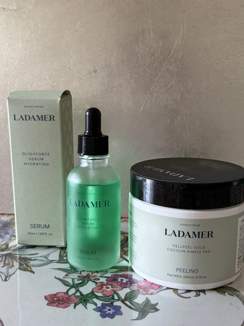 ラダメール＊ ピーリングパッド、セラムのセット