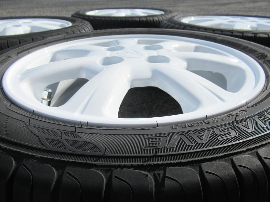 165/55R14 ダンロップ ダイハツ純正 ホワイト ムーブ ジーノ 手渡OK