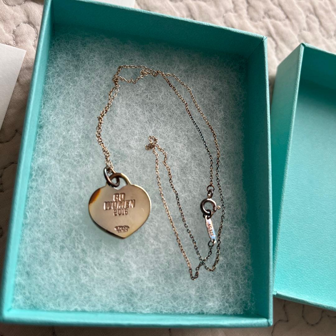 ウィメンズマラソン2016 完走記念品 ティファニーネックレス