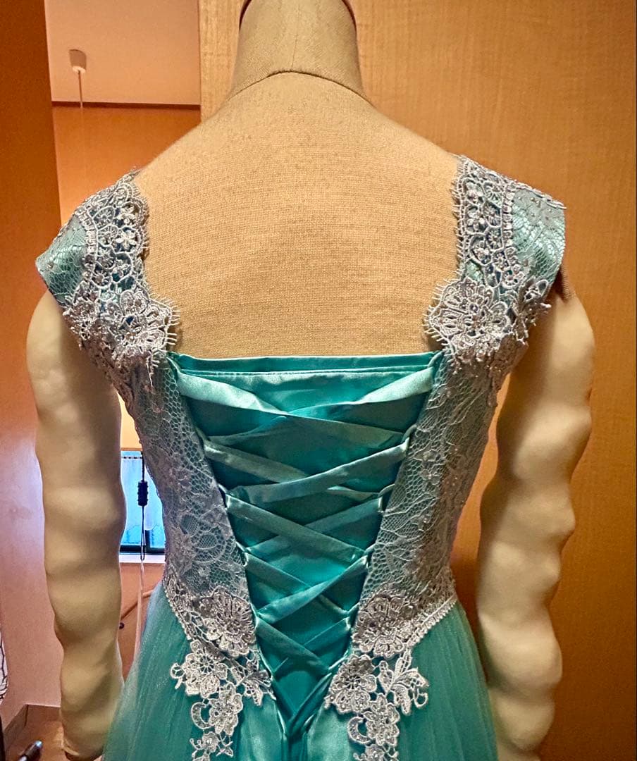 FUTABA YOKO PRODUCE ロングドレス パーティー 水色