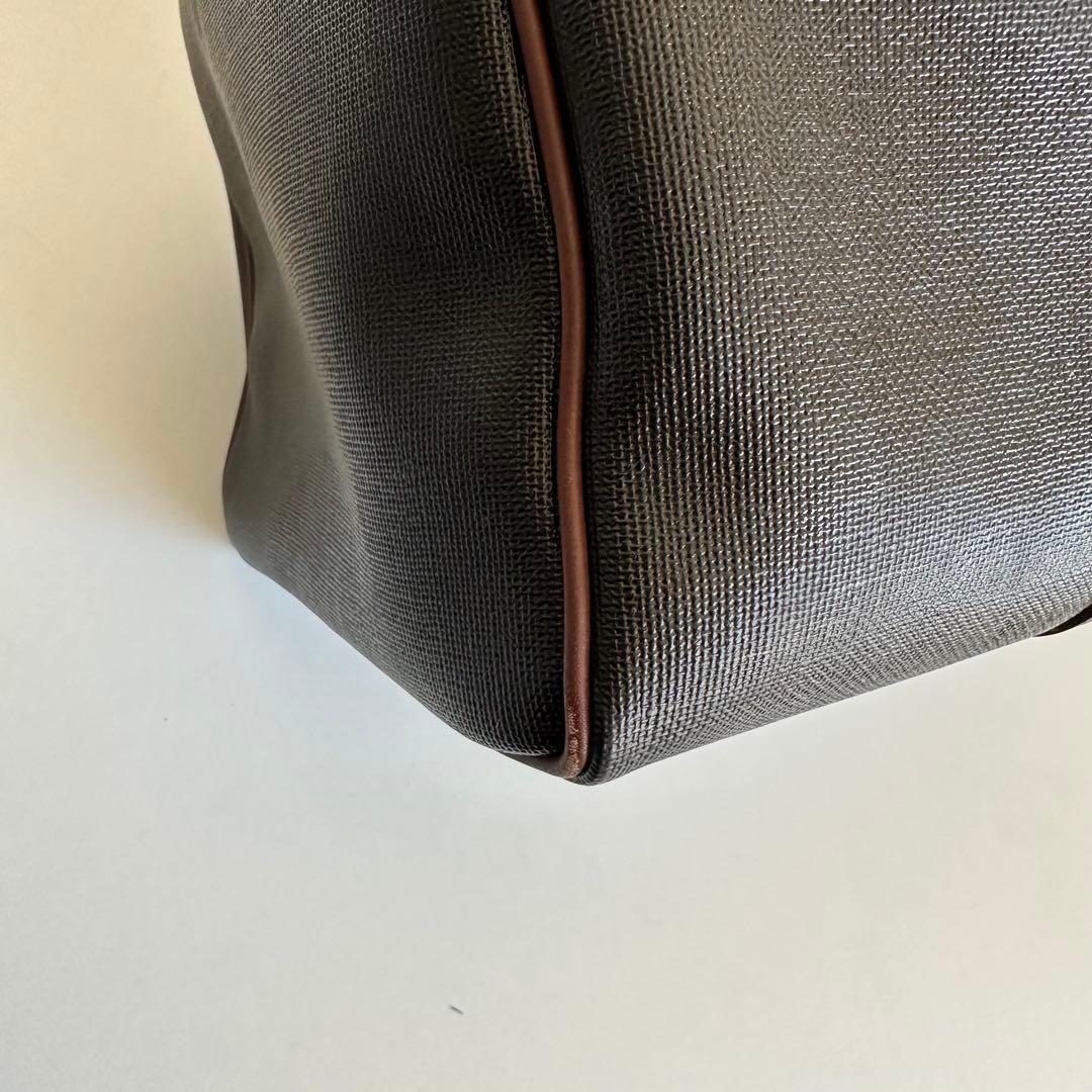 Dunhill ダンヒル ボストンバッグ レザー ゴールド金具 大容量