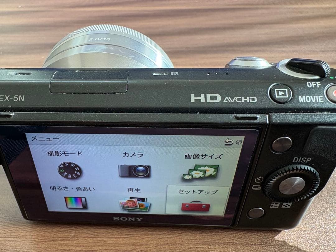 SONY NEX-5N ミラーレスカメラ E 16mmレンズ付き