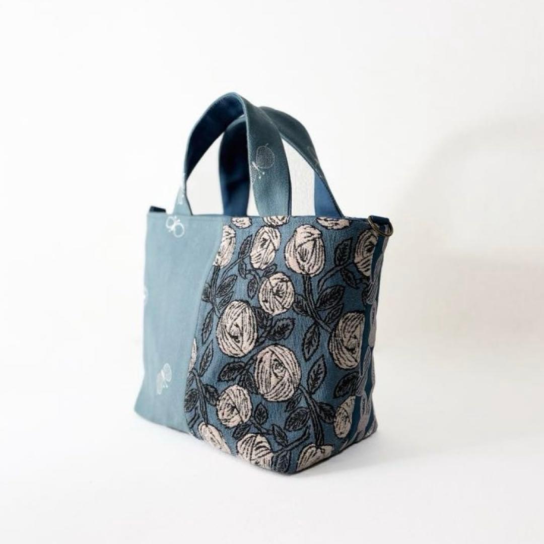 ミナペルホネン＊トートバッグ＊rosy ＋choucho＋pomppia