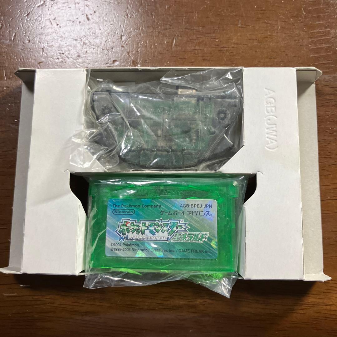 ポケモン　エメラルド　ゲームボーイアドバンス　カセット　箱説明書付き　動作確認済