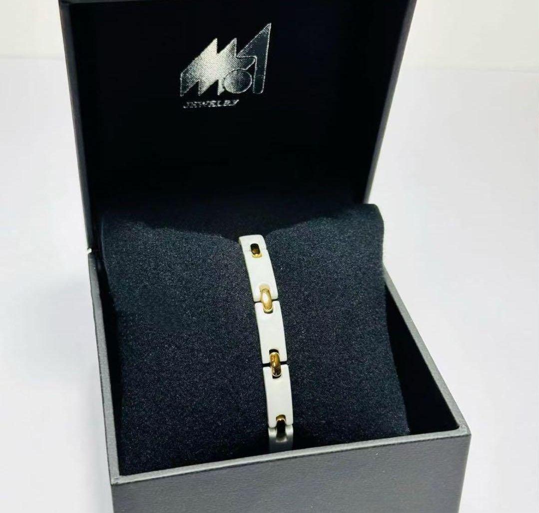 MO-1 セラミック ブレスレット 手首サイズ18cm
