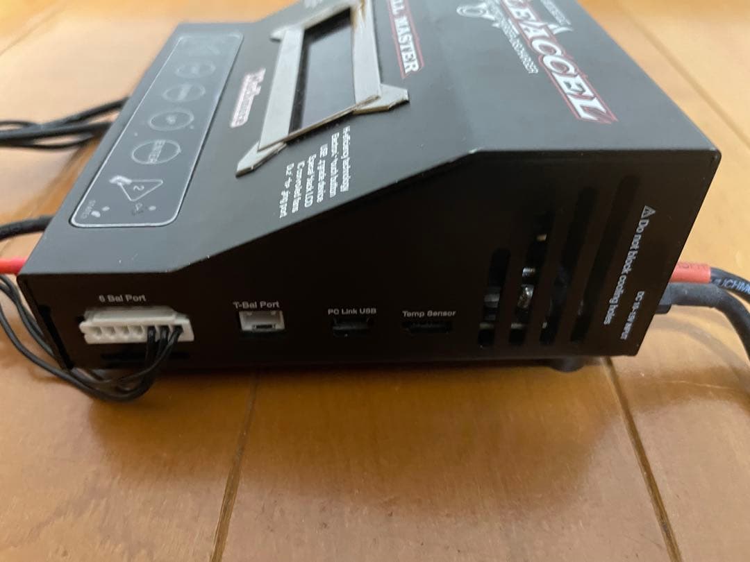 【2本同時充電】マッチモア 充電器 セルマスター ダブルアクセル ブラック