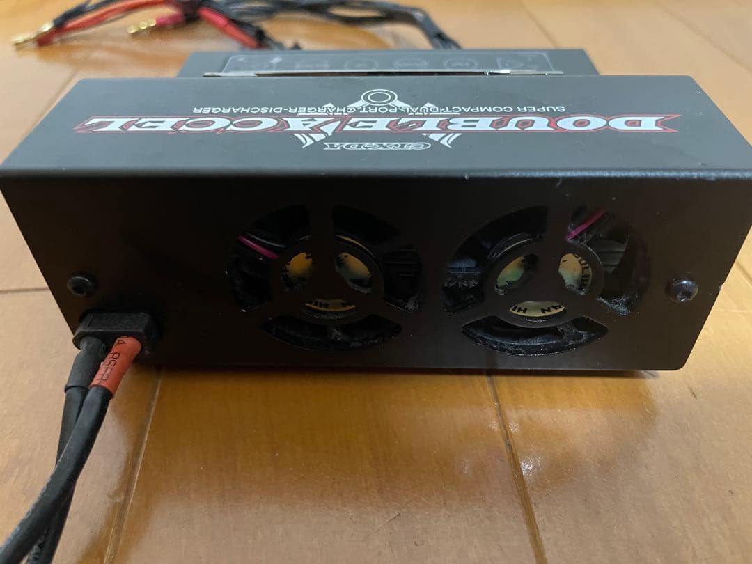 【2本同時充電】マッチモア 充電器 セルマスター ダブルアクセル ブラック