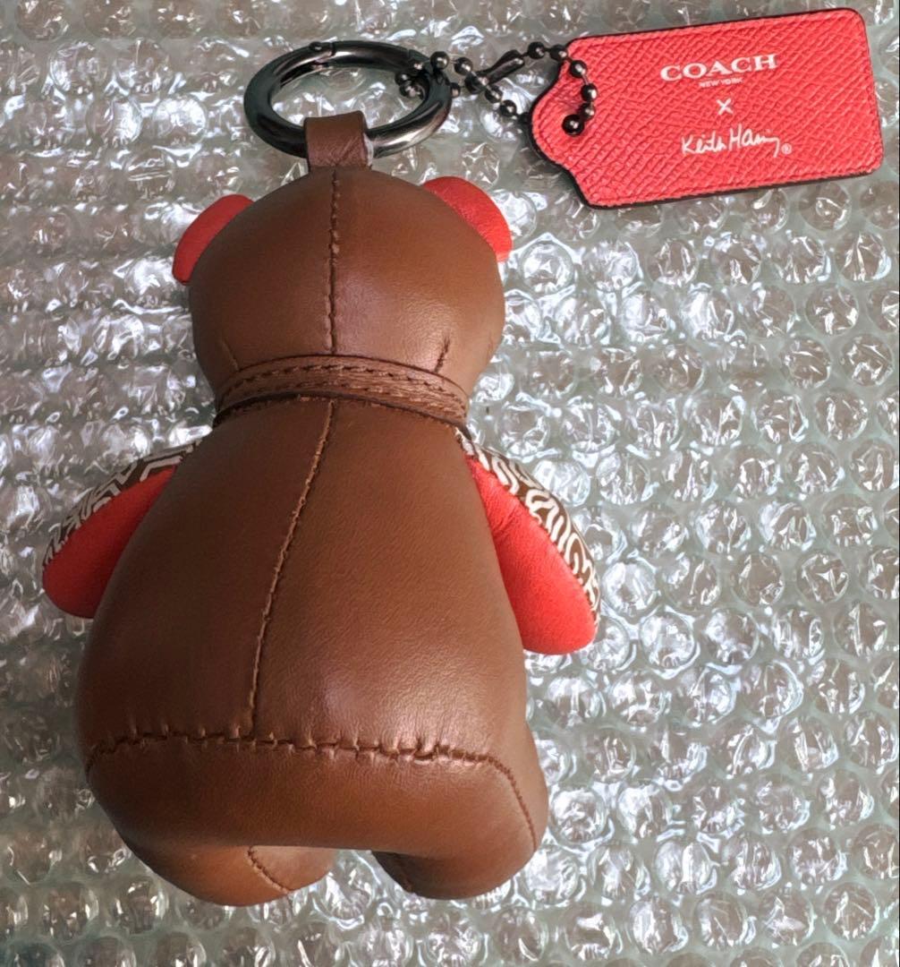 COACH キース・ヘリング　限定ベア レア　バッグチャーム　コーチ ♡