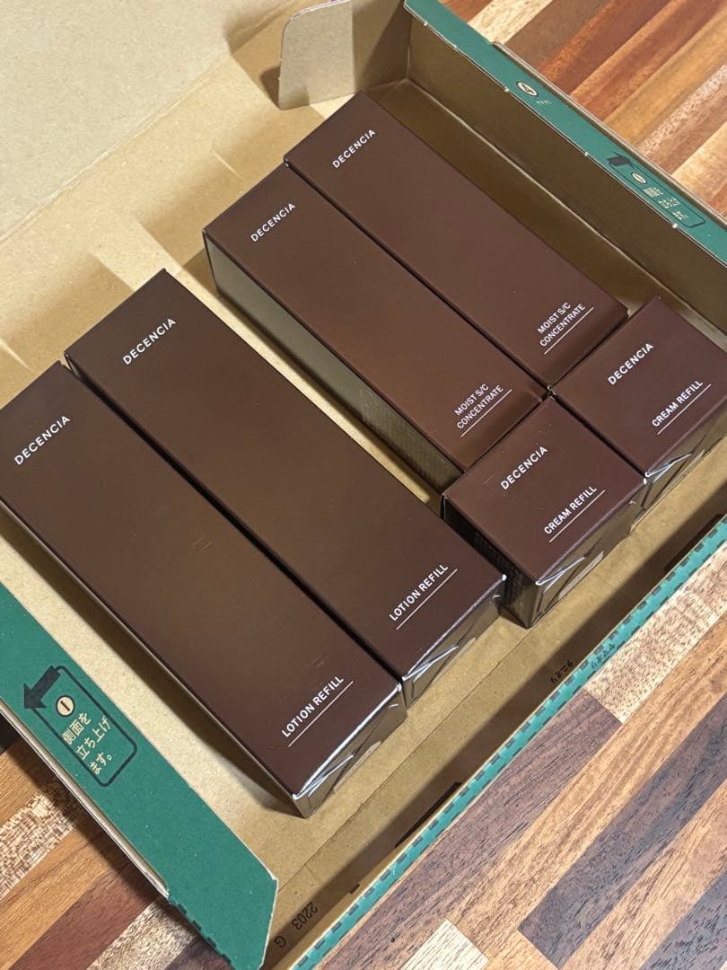 DECENCIA ローション、モイストS/Cコンセントレート、クリーム　リフィル
