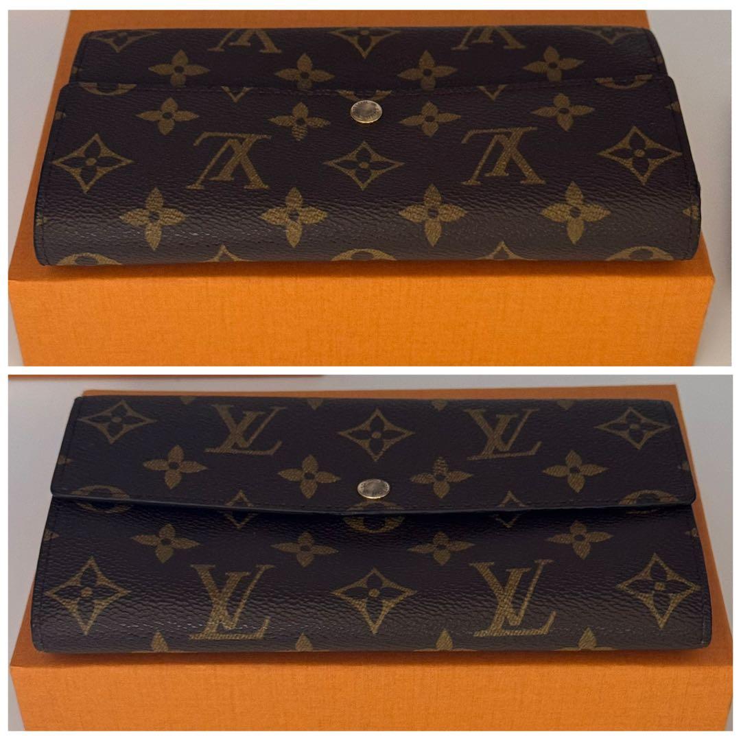 外観美品✨Louis Vuitton モノグラム ポルトフォイユサラ 長財布