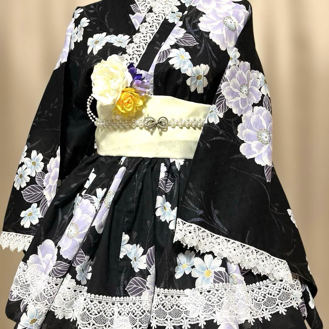 RK⑤ 浴衣ドレス　地雷系　量産型　姫ギャル