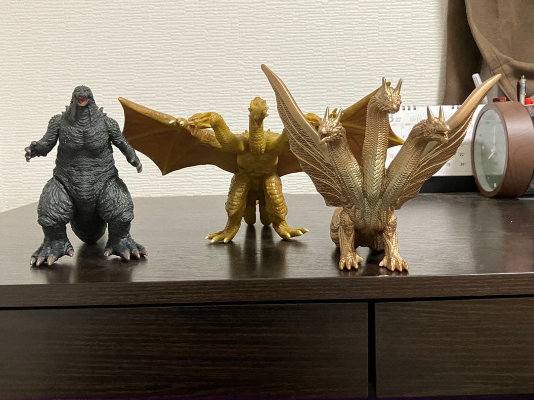 日*0様 USJ限定キングギドラ 西武園ゆうえんち限定ゴジラ キングギドラ ソフ