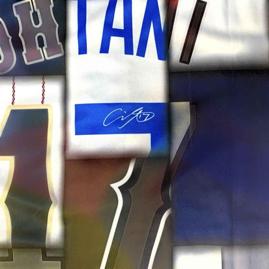 大谷翔平　signatureブランド　歴代ミックスデザインユニフォーム　ラスト１