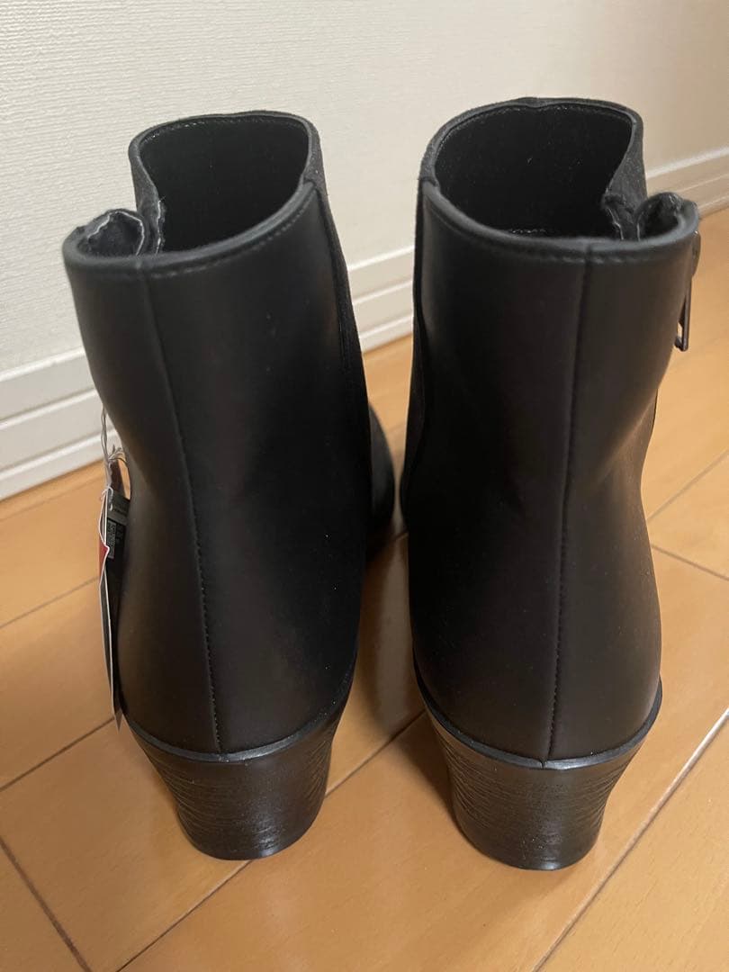 アサヒトップドライ　レインブーツ　25.0cmEEE ブラック　レディース