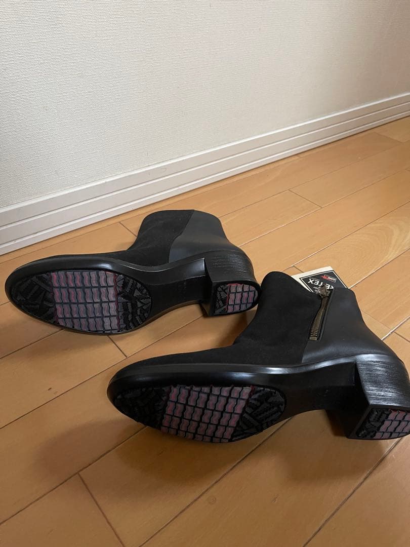 アサヒトップドライ　レインブーツ　25.0cmEEE ブラック　レディース