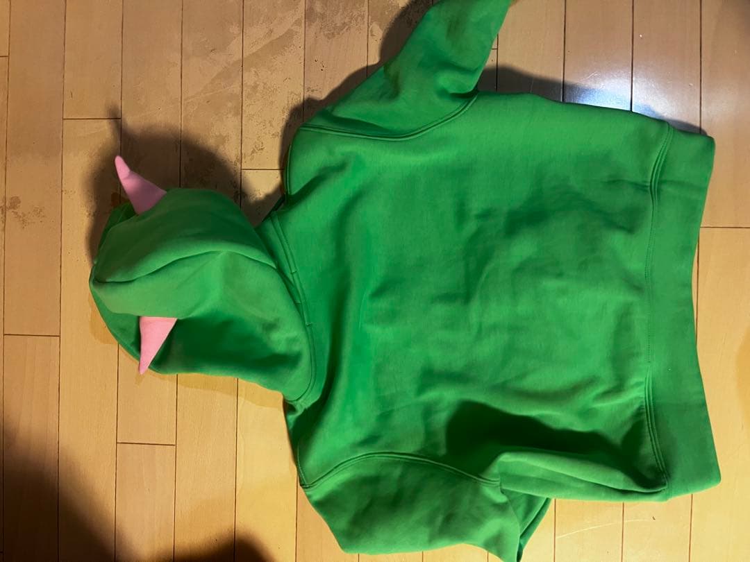 CFIERCE - CRACK ZIPUP HOODIE 緑　Green y2k