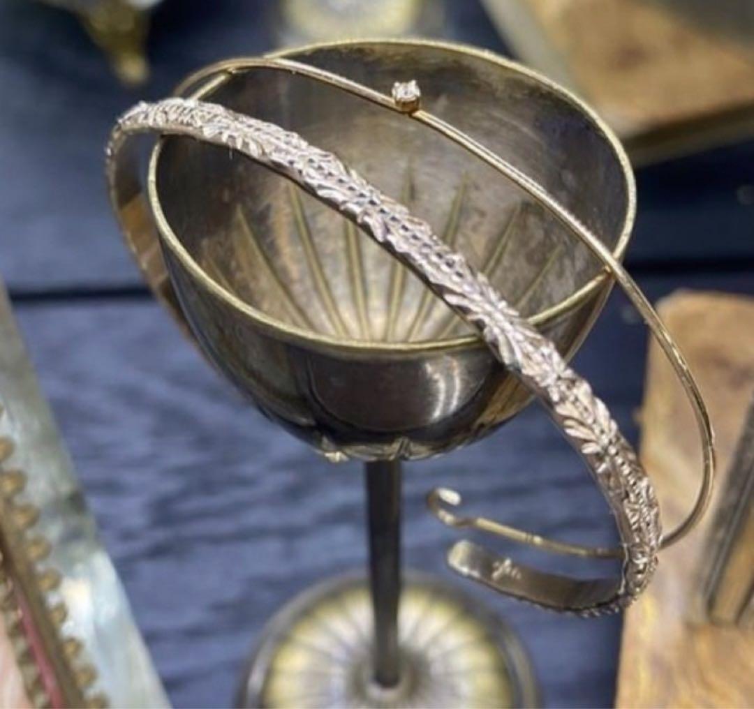 アガット　ゴールドバングル　agete