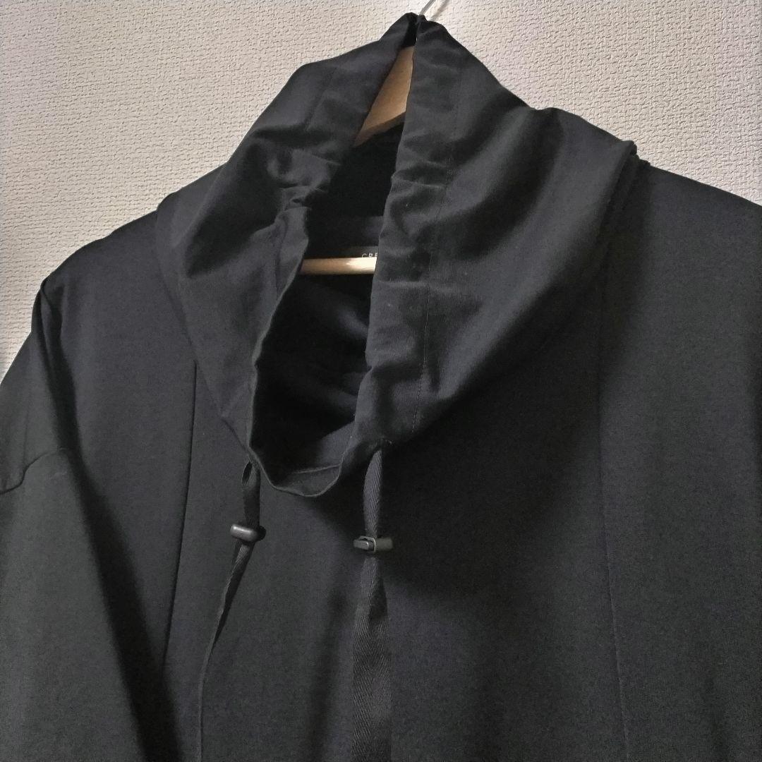 CRESCENT　ワンピース　フード襟　ゆったりサイズ