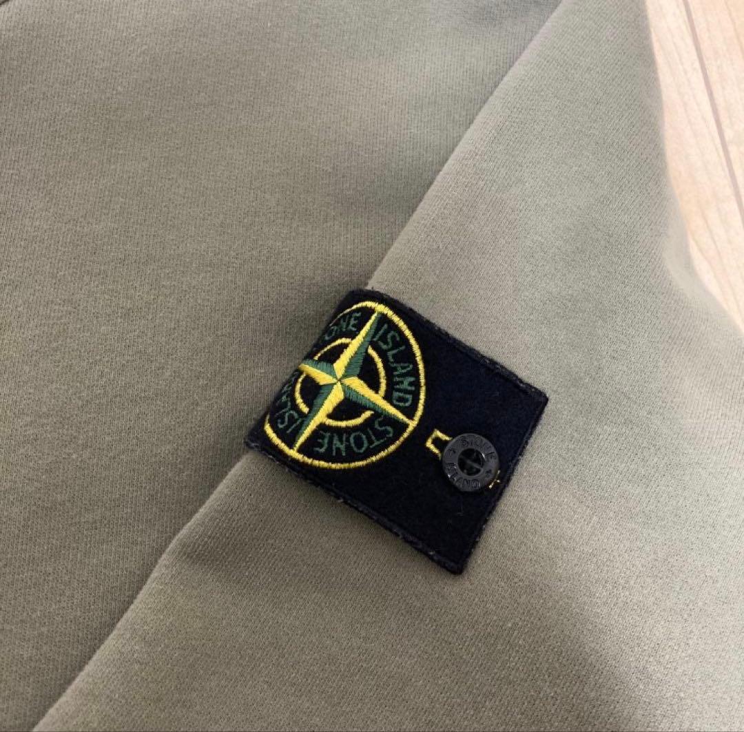 STONE  オリーブグリーン スウェットろん