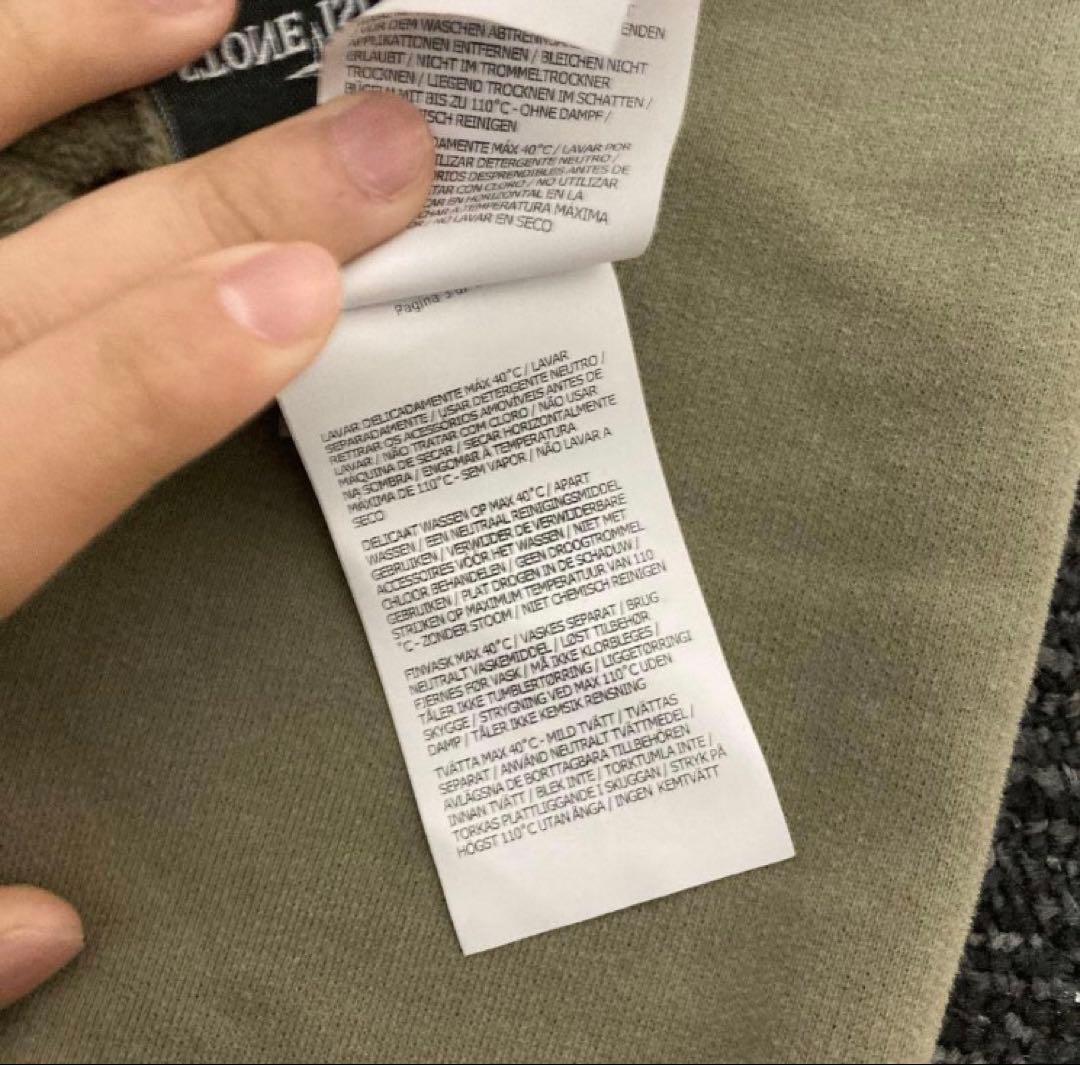 STONE  オリーブグリーン スウェットろん