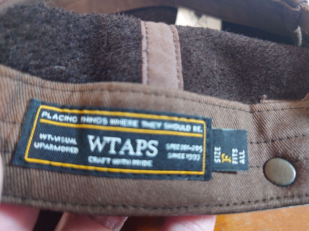 WTAPS 162MYDT-HT04 レザーキャップ
