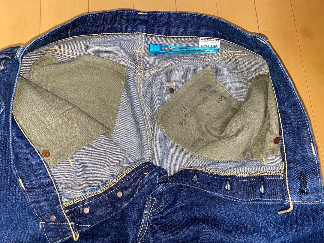 バズリクソンズ WWⅡ 大戦モデルジーンズ　BR43041 サイズ34