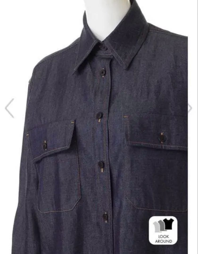 THE ROW デニムシャツ