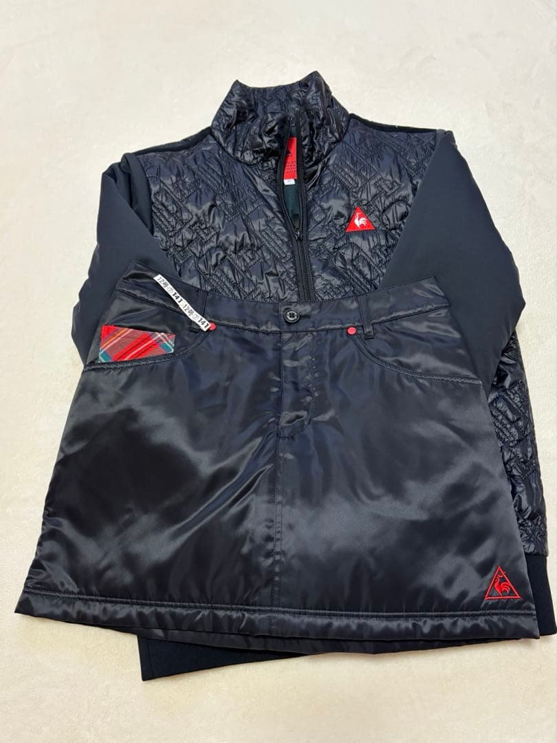 ルコック 中綿ジャケット+スカートセットアップ 美品